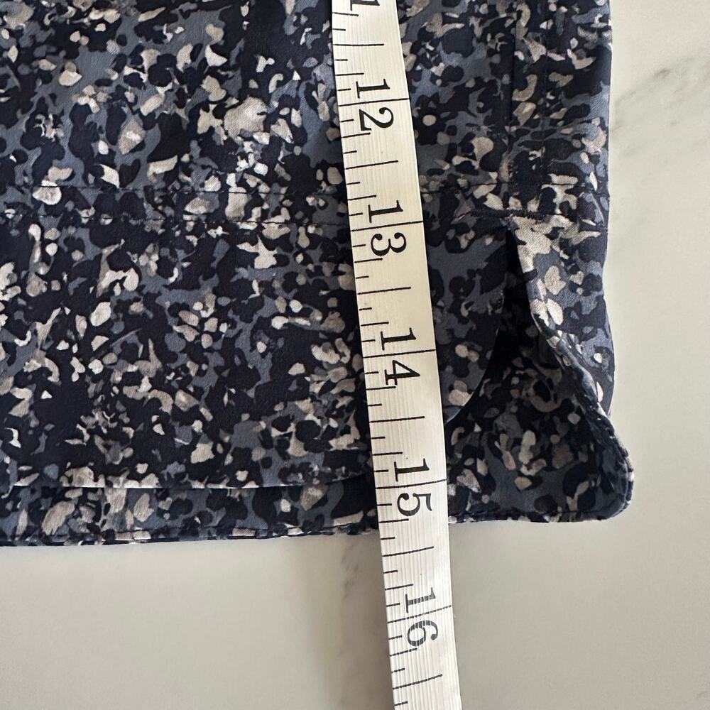 Athleta Farallon Skort Blue Camo-like Print with Pockets Size Zero - Picture 5 of 9